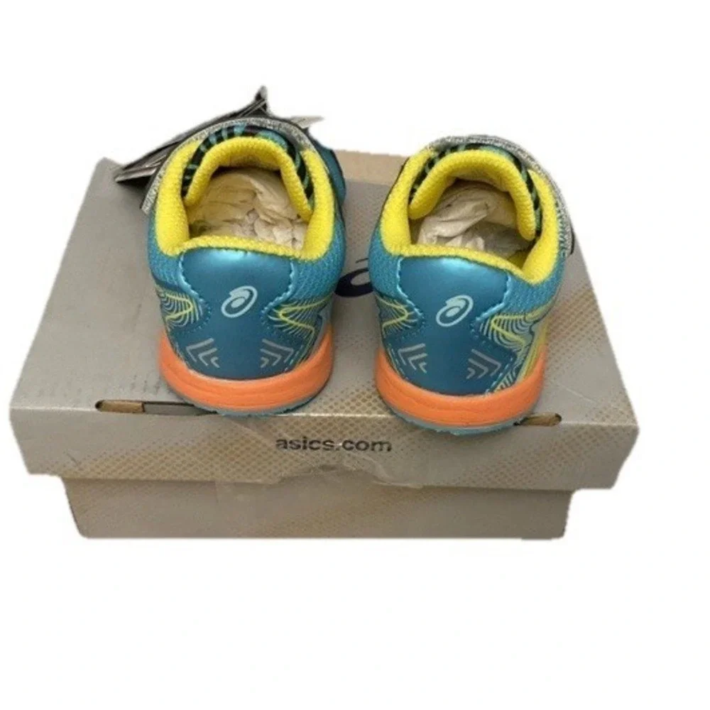 Asics Toddler Leather Noosa TS Athletic Shoes Size K5 Multi Color‎ New